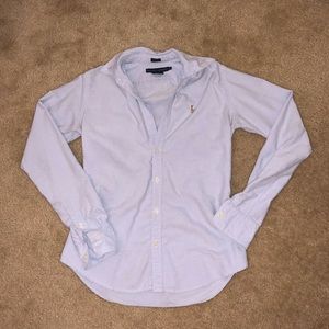 Slim Fit size 0 Ralph Lauren button down
